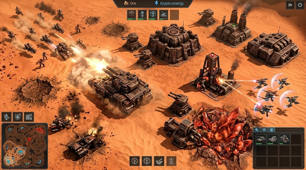 Скриншот игры «Железный Авангард: Пыль и Пепел»